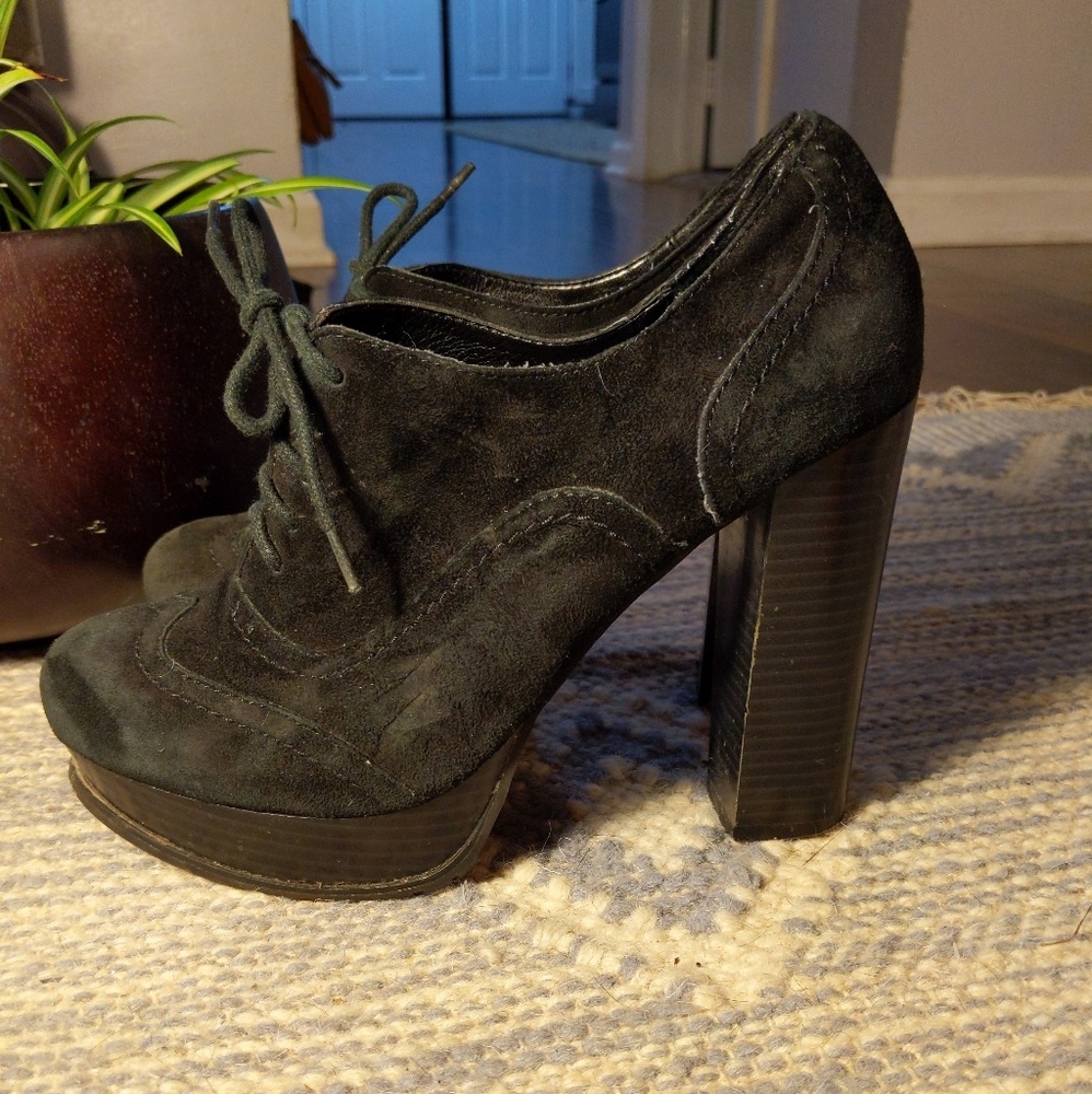 Report black heels